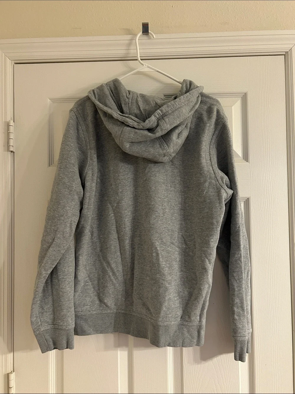 Nike Gray Full-Zip Hooded Performance Jacket